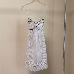 Billabong blue & white striped dress